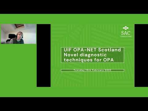 OPA NET 2022: Novel diagnostic techniques