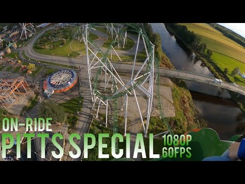 PowerPark - Pitts Special | 1st row On-Ride POV 12.8.2023