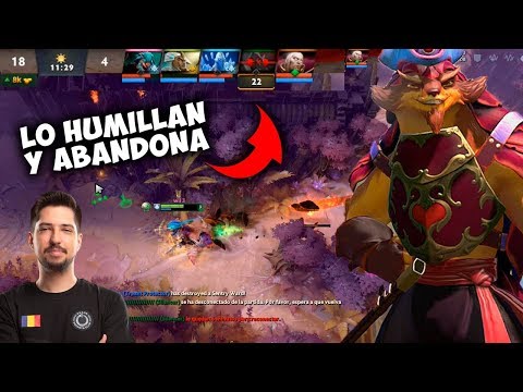 W33HA LO HUMILLA CON PANGO, NO AGUANTA Y SE DESCONECTA | DOTA 2