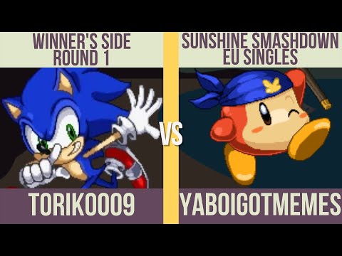 Sunshine Smashdown EU: SSF2 Winner's - toriko009 (Sonic) vs. yaboigotmemes (Bandana Dee)
