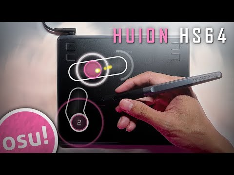 Grafinė planšetė HUION HS64 video