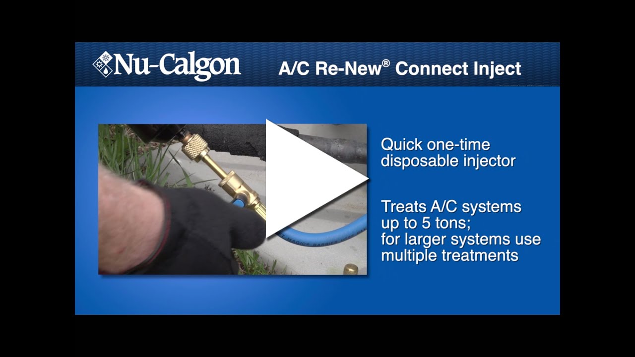 It's easy to use Nu-Calgon's Connect Inject