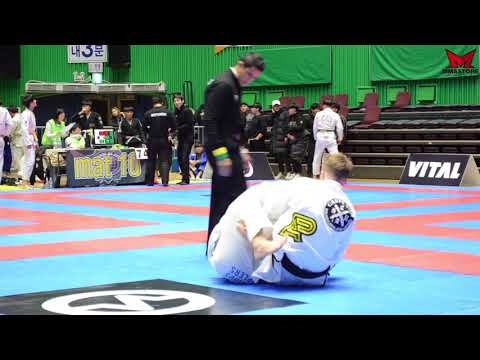 2017 ASJJF DUMAU JIU JITSU KOREA GRAND PRIX 어덜트 블랙 앱솔 Thomas Mietz vs Viking Wong