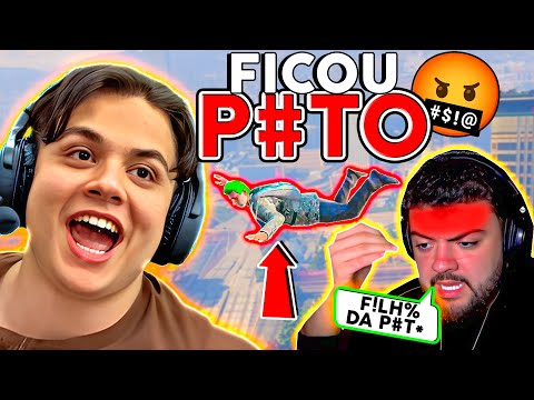 I ANNOYED STREAMER LUQUETA LIVE on GTA RP 😂 (Paulinho the CRAZY)