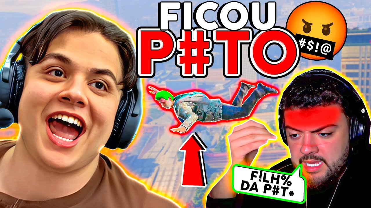 I ANNOYED STREAMER LUQUETA LIVE on GTA RP 😂 (Paulinho the CRAZY)