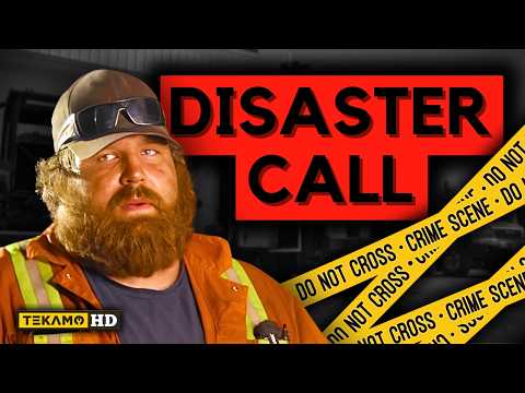 Splitting An Excavator in HALF! Service Call #62 - Excavator Rotec Repair, Peeler Forks, Track Pads