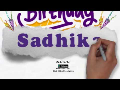 Happy Birthday Sadhika