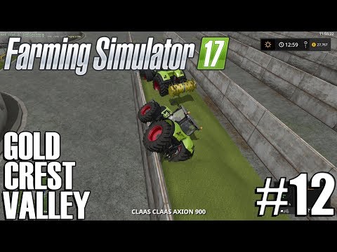 Farming Sim 17 - Gold Crest Valley 2.0- Timelapse #12 - I'm A Silage Expert