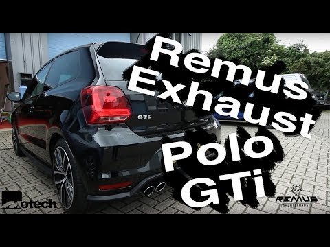 Motech Performance Remus cat back exhaust VW Polo 1.8tsi 2015