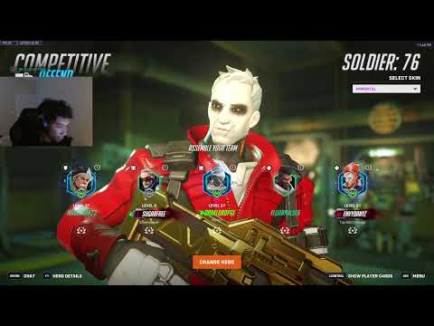 19K dmg! Sugarfree Insane SOLDIER 76 Season 18 Top 500 Gameplay Overwatch 2