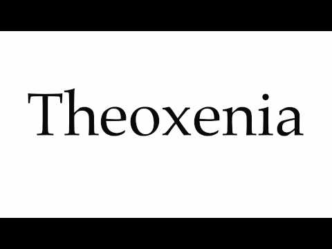 How to Pronounce Theoxenia
