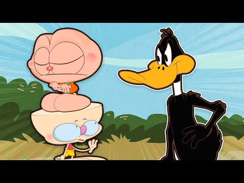 Capa de Mongo e Drongo e a patota com Patolino - Desenho animado