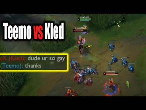Deny or get denied match: Teemo vs Kled [Full Match]