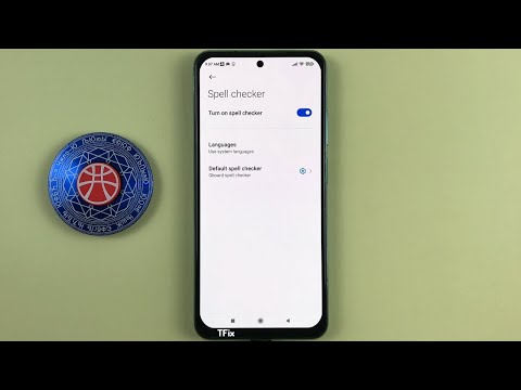 Spell checker on Xiaomi Redmi Note 10 Android 11