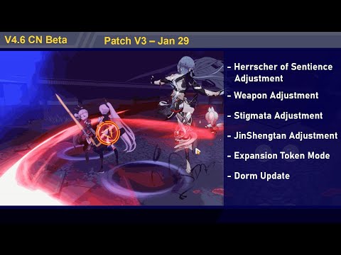 V4.6 Beta Patch V3 - Herrscher of Sentience Adjustment | Honkai Impact 3 崩坏3