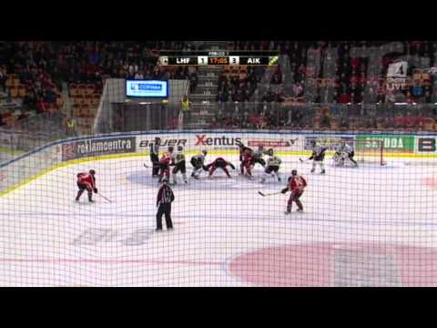 Kvartsfinal 3: Luleå HF 2 - 3 AIK - Elitserien 2012 - (TV4-Sport sändning)
