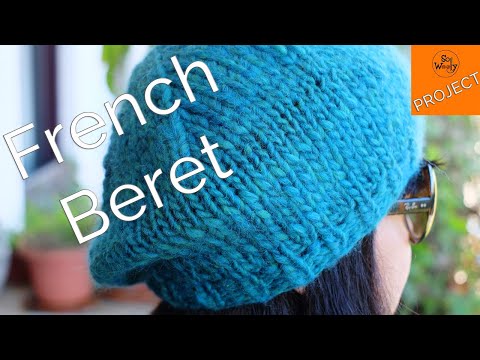 Super easy French Beret knitting pattern (ideal for...