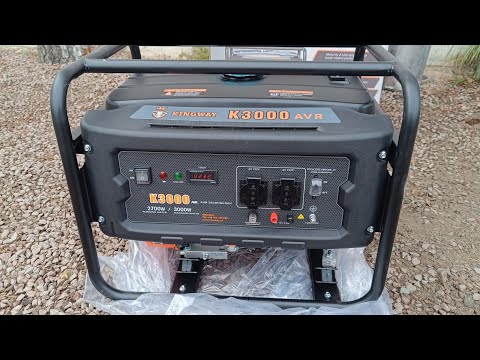 Генератор 3 кВт 220в бензиновый однофазный ручной запуск надёжный - фото 1 - id-p2916540540