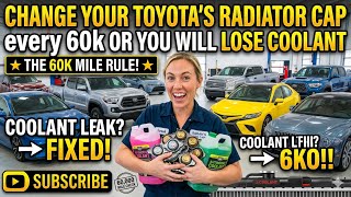 Losing coolant in your Toyota ? No visible leaks ? - Quick Fix and Tips