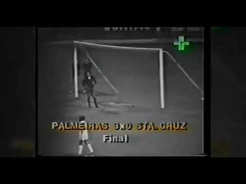 Palmeiras 3 x 0 Santa Cruz - Brasileiro 1972