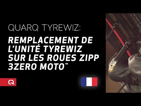 QUARQ: Remplacement du TyreWiz sur les roues ZIPP 3Zero MOTO™