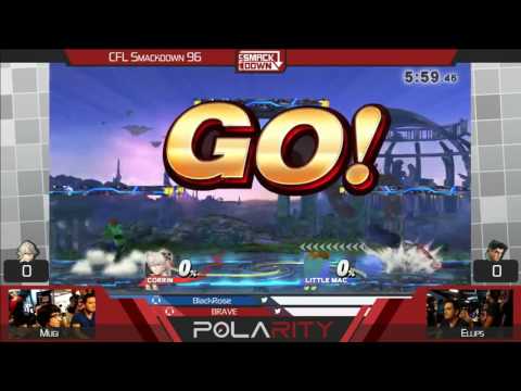 CFL Smackdown 96 WiiU - Mugi (Corrin) vs Ellips (Little Mac) - Winners R2