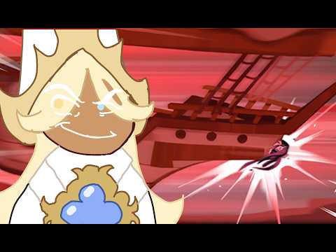 Burgenship: Pure Vanilla Cookie runs over Shadow Milk Cookie (CRK: Episode 14)