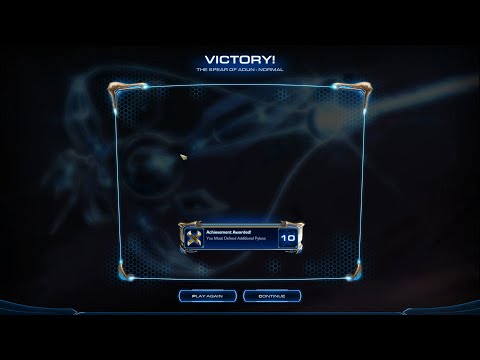StarCraft II 10th Anniversary Campaign Achievements Hunt 55 - You Must Defend Additional Pylons