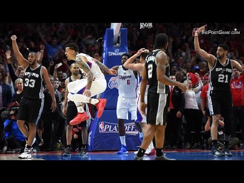 Spurs Elude Clippers to Grab 3-2 Lead