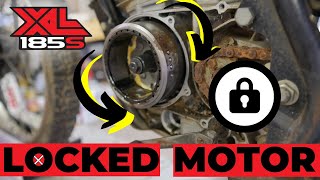 seized motor UNLOCKED : Honda XL185s