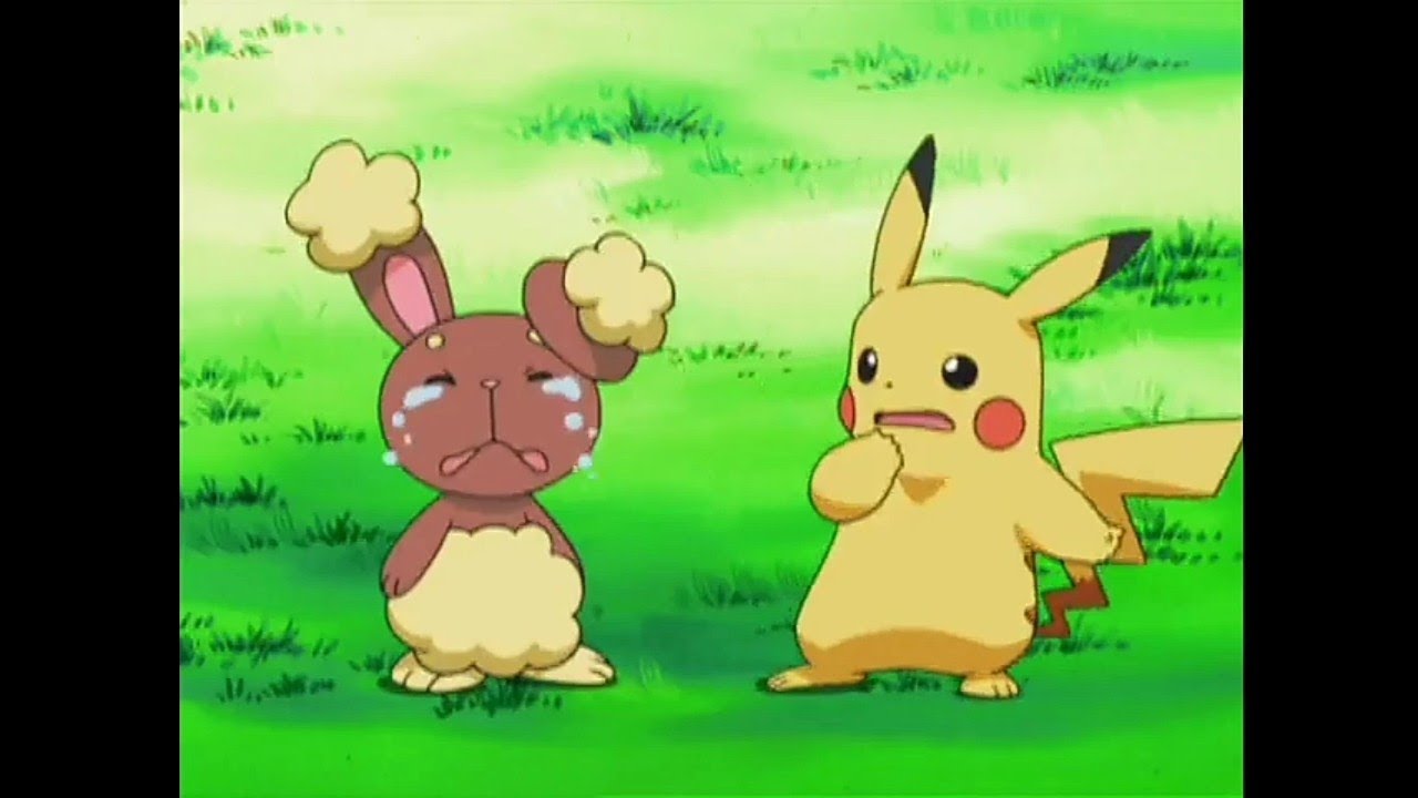 Pikachu makes buneary Cry | Pokemon DP