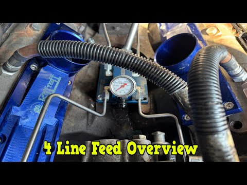 7.3 Powerstroke CNC Fab 4-Line Feed Kit Install Overview