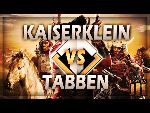 🔴 [AOE3] [FR] New World Championship LAN petite Finale - KAISERKLEIN VS TABBEN 🔴