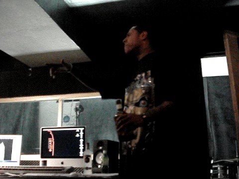 BEAST CHILLIN IN THE STUDIO