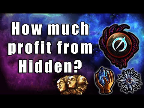 [3.18] How Much Profit is Hidden Invitation? | Loot From 100 Hidden | Path of Exile Sentinel