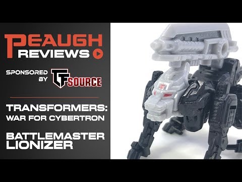 Video Review: Transformers: War for Cybertron SIEGE - Battlemaster LIONIZER