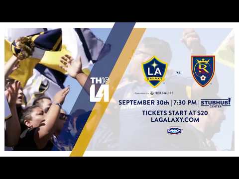 LA Galaxy vs. Real Salt Lake | Come experience the action