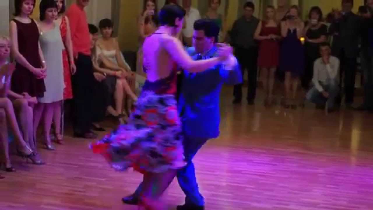 Carlos Rodriguez y Brigita Urbietyte, TangoPonte Festival Saratov, 2014, Improvisando Tango 1
