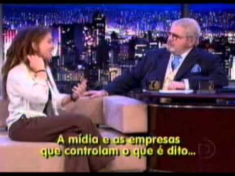 Ani DiFranco - Interview Jô Soares (Brazilian TV Show) 2003