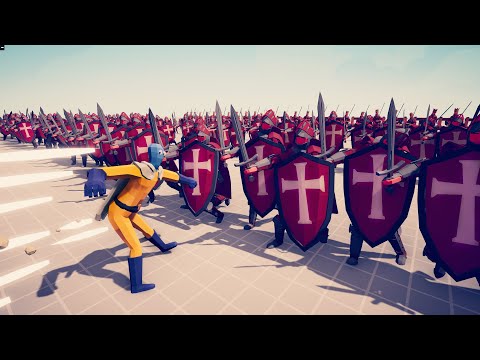 SAITAMA (One Punch Man) vs ARMY OF EVERY UNIT | Totally Accurate Battle Simulator-TABS