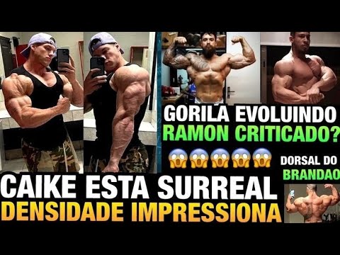 CAIKE INSANO (ELE NÃO PARA DE EVOLUIR) - GORILA MOSTRA SHAPE COMPLETO - RAMON RESPONDE CRITICAS