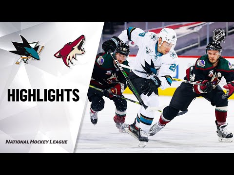 Sharks @ Coyotes 1/14/21 | NHL Highlights