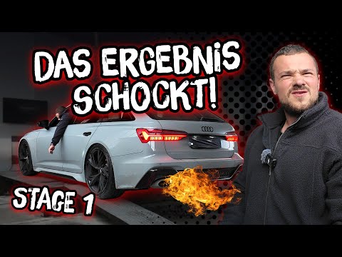 World's fastest Stage 1 Audi RS6 C8 – brutal result 😳 | Dyno & 100-200 km/h measurement | Hibert ...