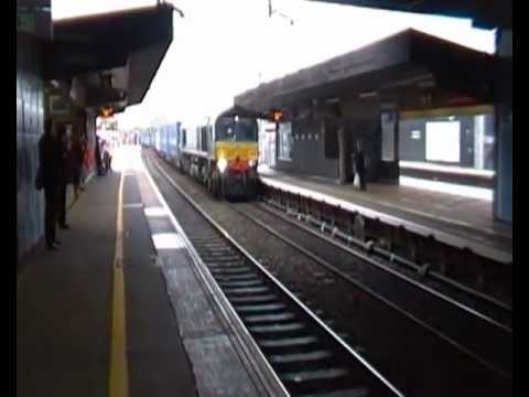 DRS Dred 66428 On 4M44 Mossend - Daventry @ Stafford 25/10/12