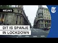 Dashcam filmt spookstad Barcelona