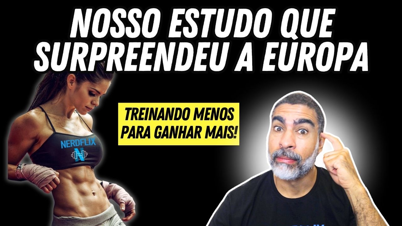 Estudos sugerem que talvez você precise treinar MENOS