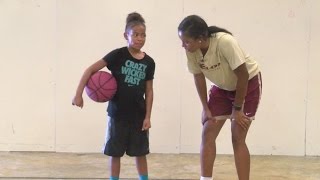 No days off: local 10-year-old basketball player already getting college looks