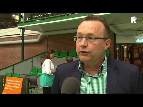 Coach Jan de Jager van PKC is tevreden met het spel van zijn team