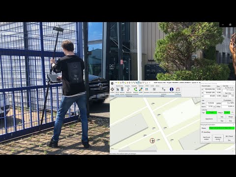 JAVAD TRIUMPH-3 Schraegmessung mit GART