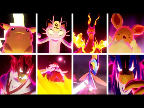 Pokémon Sword & Shield – All Gigantamax Pokémon & G-Max Moves (Complete List)